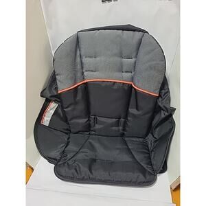 Baby Trend Sit N Stand double Stroller Rear Fabric Seat Cover Gray Red #SS76A80A